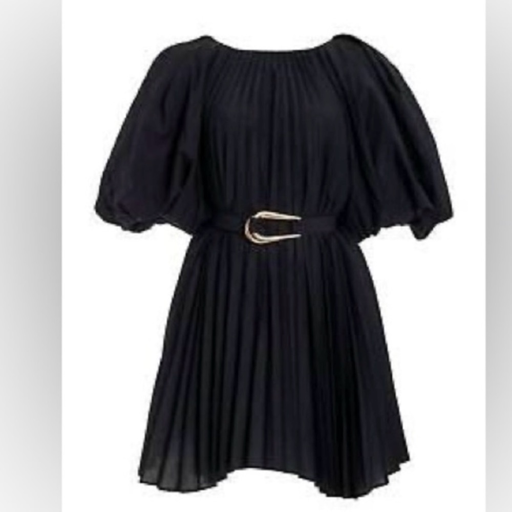 Acler Bateau Neckline Mini Dress